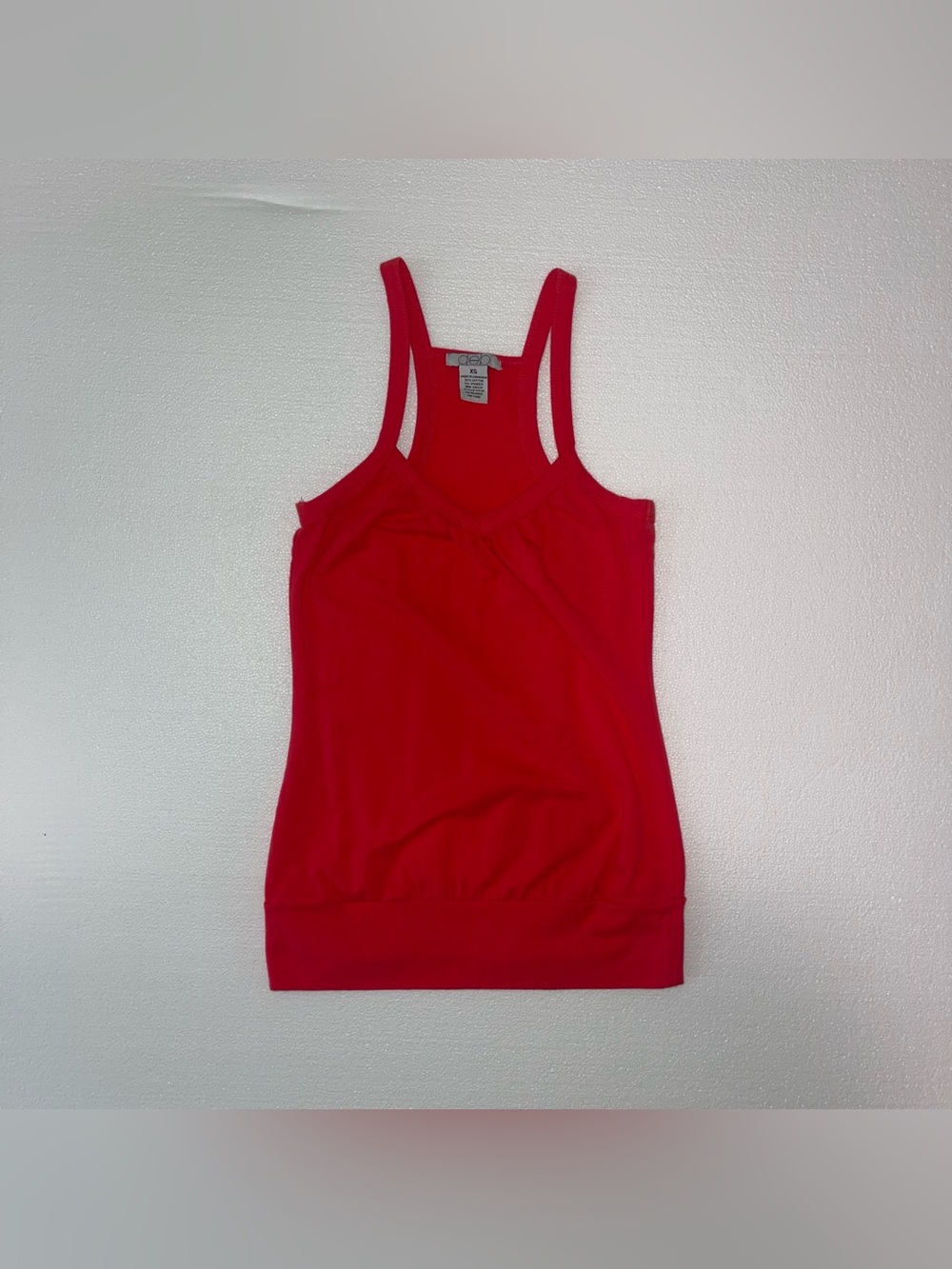 Vintage Y2K DEB Pink Tank Top Women’s Size XS Racerback Preppy Comfort 2000s